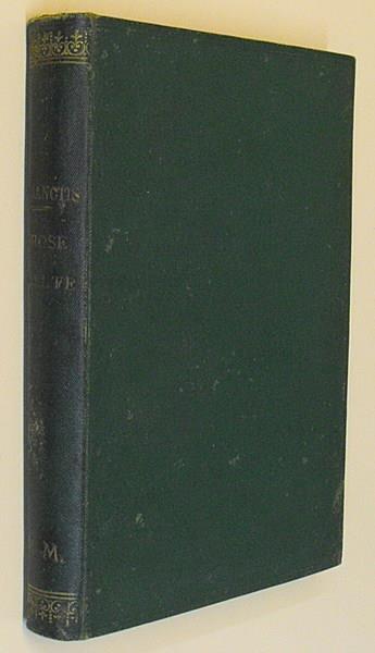 Prose Scelte Per Le Persone Colte E Per Le Scuole A Cura Di Michele Scherillo Prima Serie (Memorie, Saggi Critici E Biografici) - Francesco De Sanctis - copertina