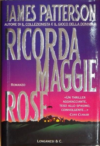 Ricorda Maggie - James Patterson - copertina