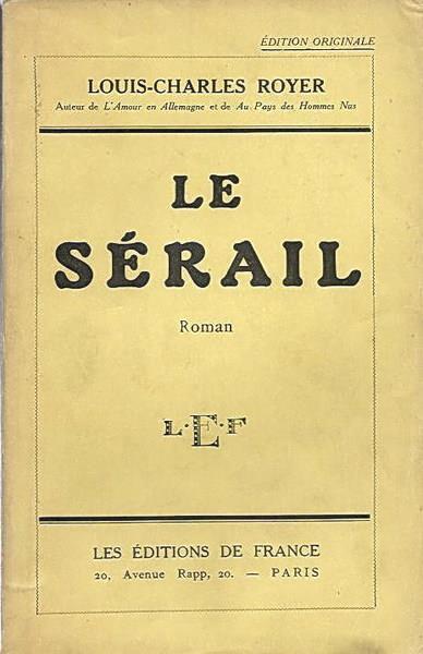Le Serail - Louis-Charles Royer - copertina