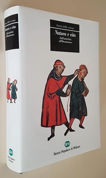 Storia delle scienze NATURA E VITA Dall'antichità all'Illuminismo - Ferdinando Abbri - copertina