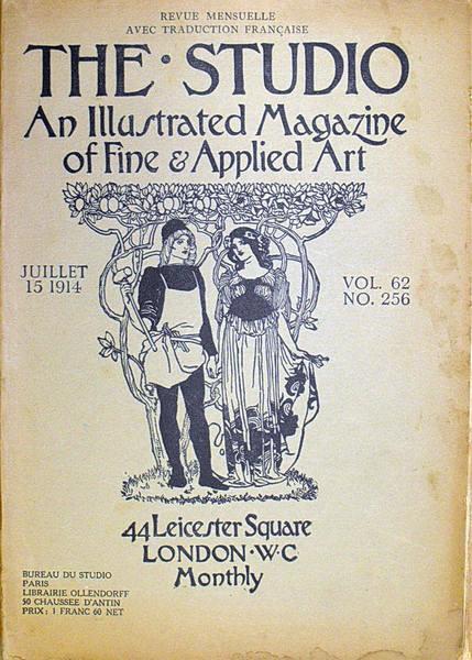 The Studio An Illustrated Magazine Of Fine E Applied Art Vol. 62 N. 256 (15 Juillet 1914) Di: Edited By Charles Holme - copertina
