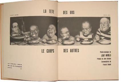 La Tete Des Uns Le Corps Des Autres Di: Photos-Montages De Jean Harold - copertina