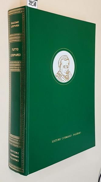 Tutto Leopardi - Giacomo Leopardi - copertina