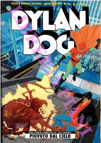 Dylan Dog. Piovuto dal cielo - copertina
