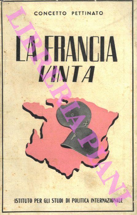 La Francia vinta - Concetto Pettinato - copertina