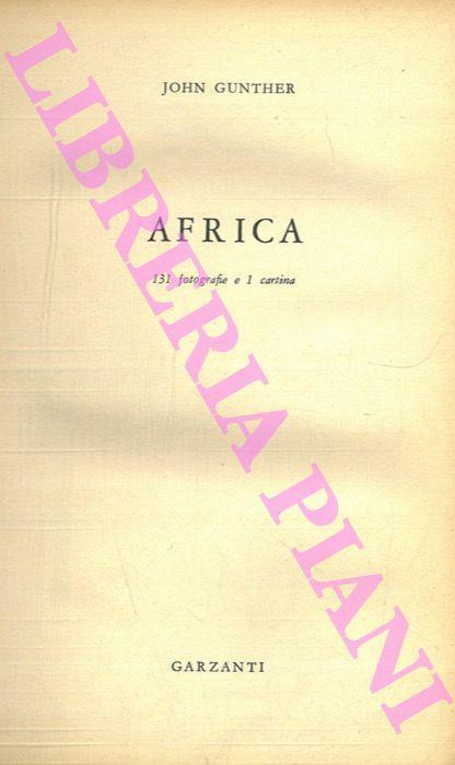 Africa - John Gunther - copertina