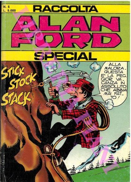 Raccola Alan Ford Special 5 - Max Bunker - copertina