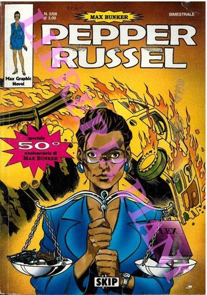 Pepper Russel, n. 2: Skip - Max Bunker - copertina