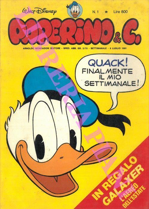 Paperino & c - Walt Disney - copertina