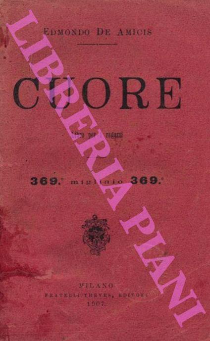 Cuore. Libro per i ragazzi - Edmondo De Amicis - copertina