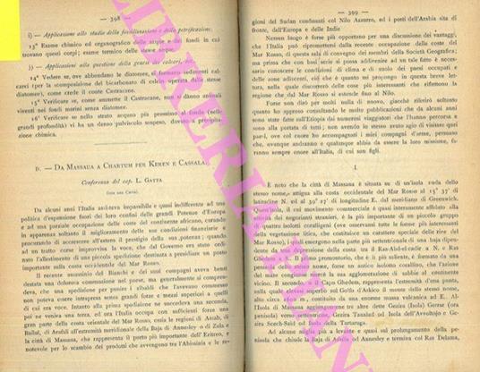 Da Massaua a Chartum per Keren e Cassala - Luigi Gatta - copertina