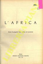 L' Africa (cenni di geografia fisica, politica ed economica)