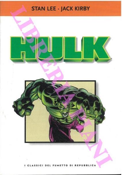 Hulk - Stan Lee - copertina