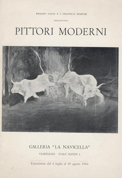 Renato Tassi e i fratelli Marchi, presentano: pittori moderni. (Introduzione di Jolanda Pelagatti) - copertina