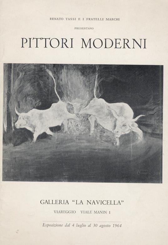 Renato Tassi e i fratelli Marchi, presentano: pittori moderni. (Introduzione di Jolanda Pelagatti) - copertina