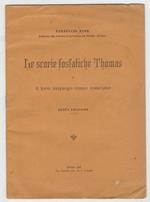Le scorie fosfatiche Thomas e il loro impiego come concime