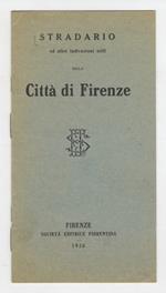 STRADARIO ed altre indicazioni utili della città di Firenze