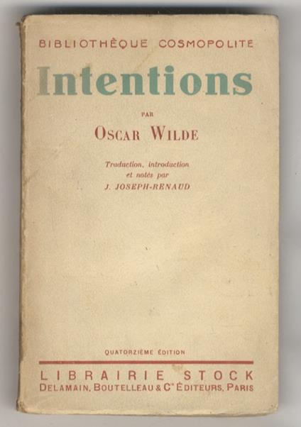 Nouveaux Essais de Littérature et d'Esthétique (1886 - Juin 1887). Traduction d'Albert Savine. 2ème édition - Oscar Wilde - copertina