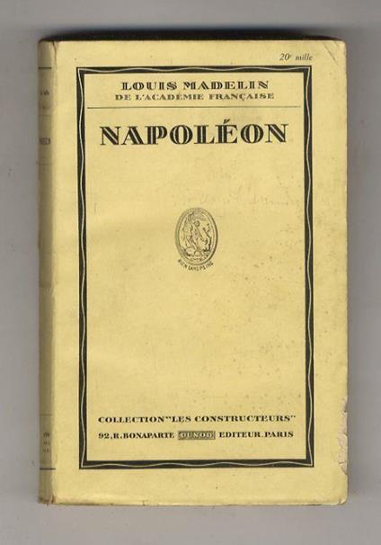 Napoléon - Louis Madelin - copertina