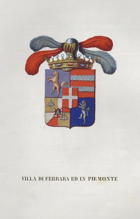 VILLA di Ferrara ed in Piemonte - copertina