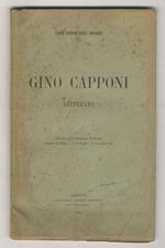 Gino Capponi letterato