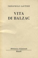 Vita di Balzac. (Traduzione e aggiunte di Antonio Crimi)