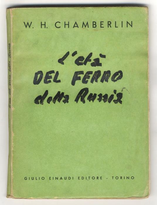 L' età del ferro della Russia - William Chamberlin - copertina