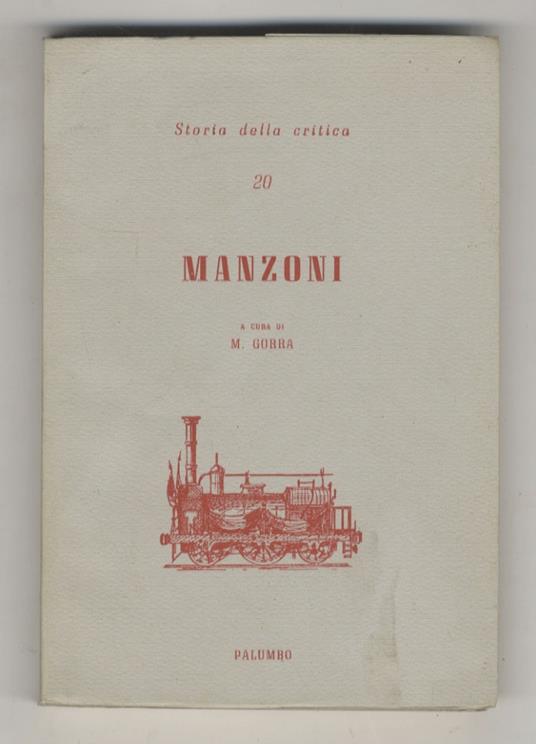 Manzoni. Seconda edizione - Marcella Gorra - copertina