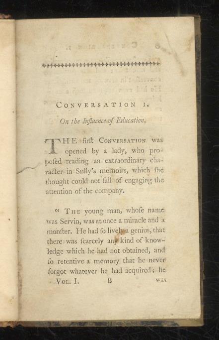 [FEMALE (THE) Mentor: Or, Select Conversations. Vol. I] - copertina