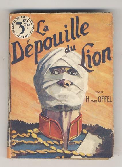 La dépouille du lion - copertina