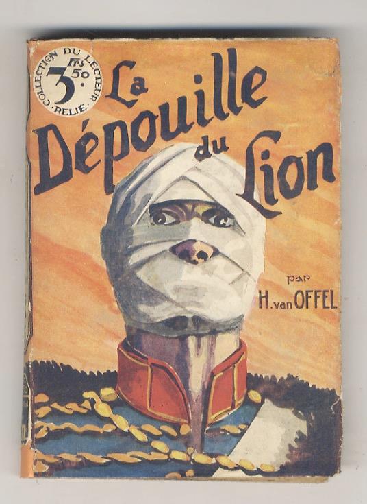 La dépouille du lion - copertina