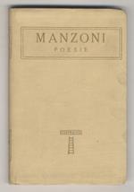 Poesie. Precedono alcune pagine di Volfango Goethe