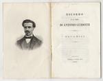 Ricordo su la tomba di Antonio Guidotti. (Gli amici)