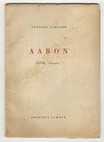 Aaron. Balletto liturgico