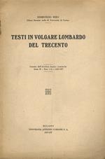 Testi in volgare lombardo del Trecento