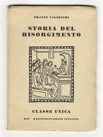 Storia del Risorgimento - Franco Valsecchi - copertina