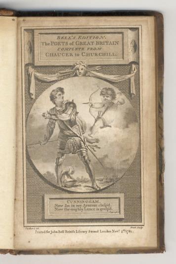 The Poetical Works (...) With the Life of the Author - John Cunningham - copertina