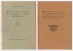 Rinascono i salutari misticismi di San Francesco e i fantasmi dello spiritismo. (Unito): Discorso pronunciato a Padova per la celebrazione del VII centenario di quella Università. (Unito): Sacrifici e glorie dell'ultima redenzione nazionale. (Unito):