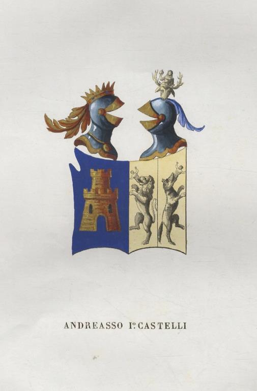 ANDREASSO I°. CASTELLI - copertina