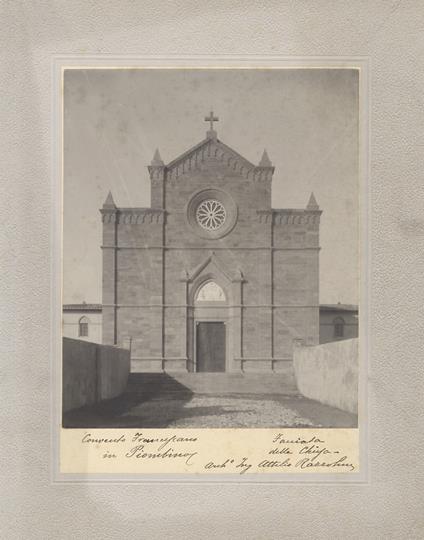 Convento e chiesa dei Francescani in Piombino. Arch. Ing. Attilio Razzolini - copertina