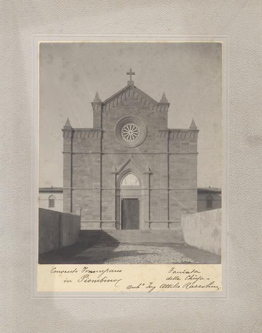 Convento e chiesa dei Francescani in Piombino. Arch. Ing. Attilio Razzolini - copertina