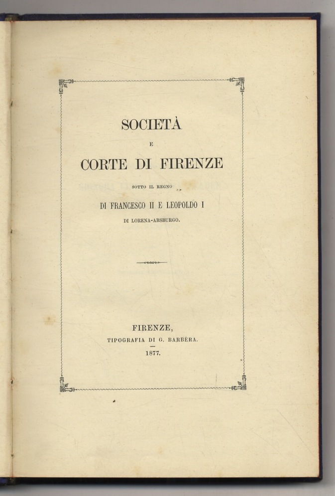 Libreria antiquaria Gozzini