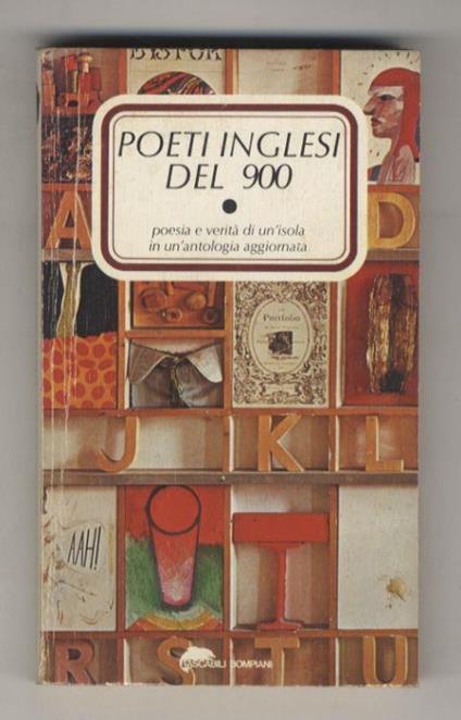 Poeti inglesi del 900. (Albert Edward Housman - William Butler Yeats - Walter de La Mare - David Herbert Lawrence - Edith Sitwell - Edwin Muir - Thomas Stearns Eliot - Hugh MacDiarmid - Wifred Owen) - copertina