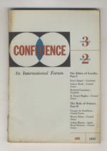 Confluence. An International Forum. Published under the auspices of Summer School of Arts and Sciences and of Education of Harvard University [...] Editor Henry A. Kissinger. Vol. 3, 1954: number 2, June