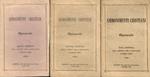 Ammonimenti cristiani di Fr. Giulio Arrigoni, ora Arcivescovo di Lucca. [Opuscolo, quinta dispensa della Società per la diffusione di buoni libri. Opuscolo, settima dispensa della Società per la diffusione di buoni libri. Opuscolo, nona dispensa dell