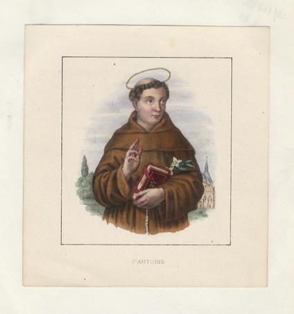 ST. ANTOINE. [Sant'Antonio] - copertina