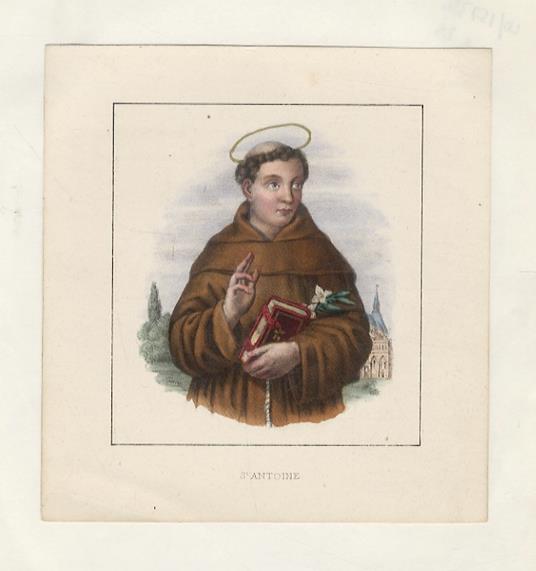 ST. ANTOINE. [Sant'Antonio] - copertina