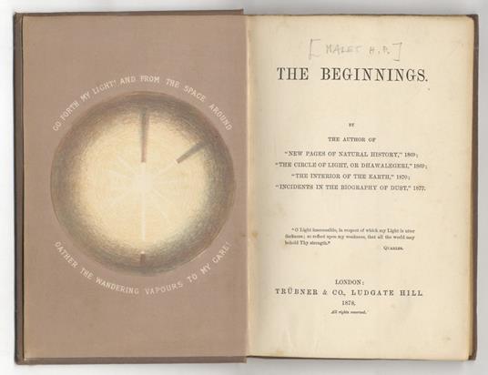 The Beginnings - H.P Malet - copertina