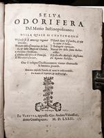 Selva odorifera del Mutio Iustinopolitano nella quale si contengono Discorso se si conuenga ragunar concilio [...] L' Heretico infuriato Oue si insegna christianamente vivere ributtando la heretica pravità. Con una copiosa tauola di tutte le cose