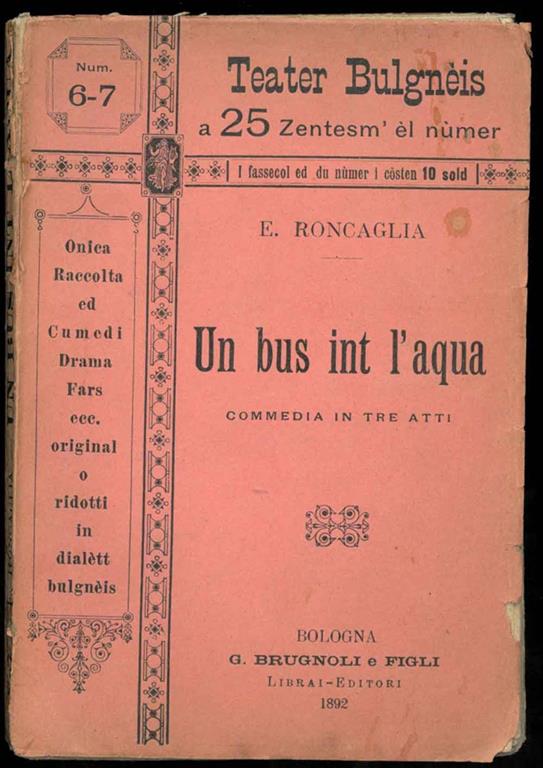 STUDIO BIBLIOGRAFICO ORFEO LIBRERIA ANTIQUARIA S.A.S.